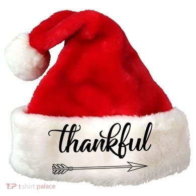 Thankful Thanksgiving Day Santa Hat