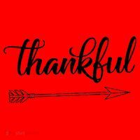 Thankful Thanksgiving Day Santa Hat thumb 1