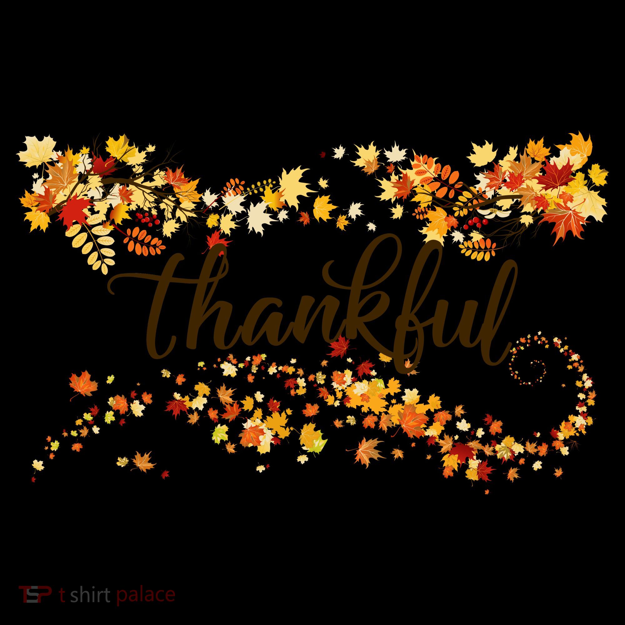 Thankful Thanksgiving Fall Autumn Leaves Coffee Mug