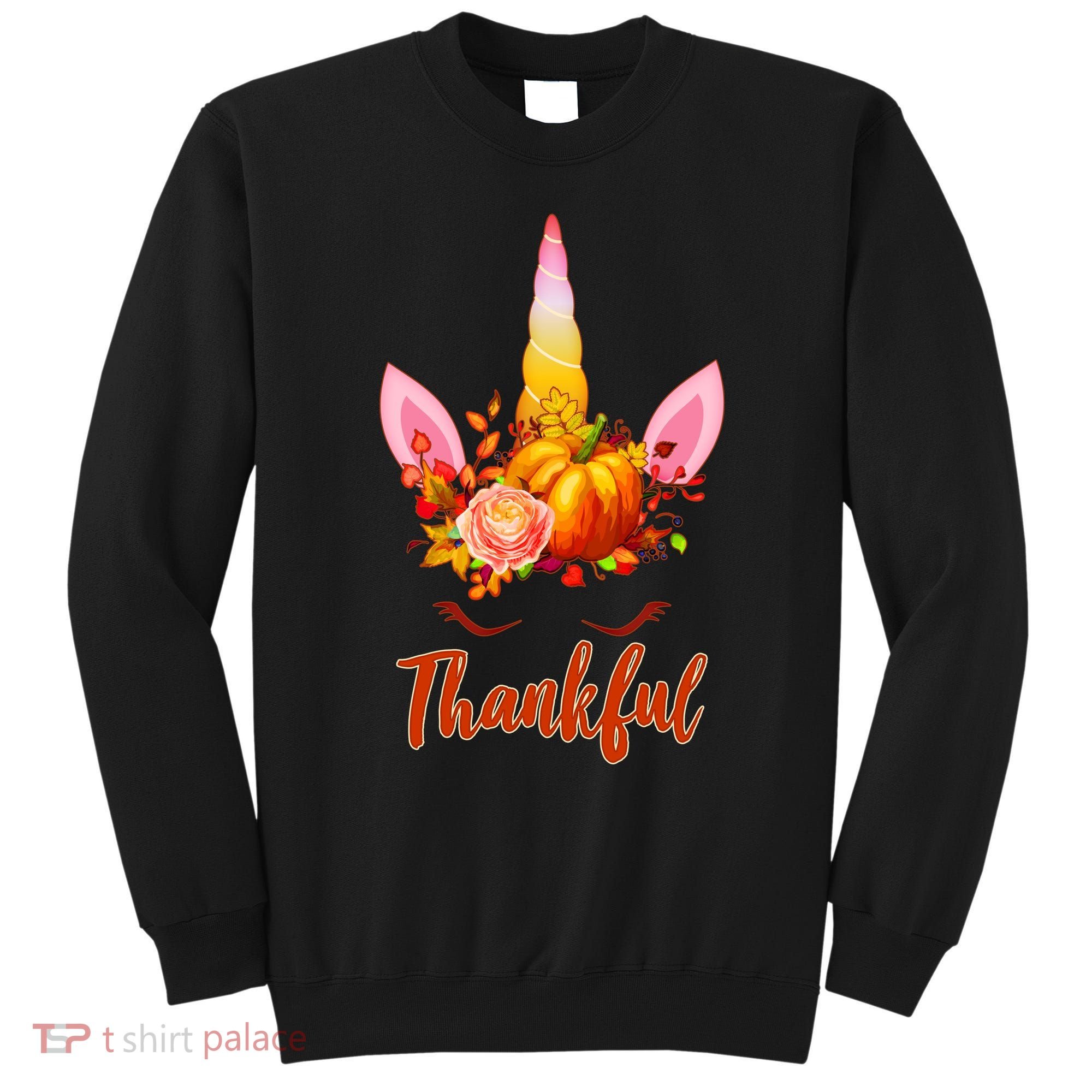 Thankful Unicorn Autumn Sweatshirt