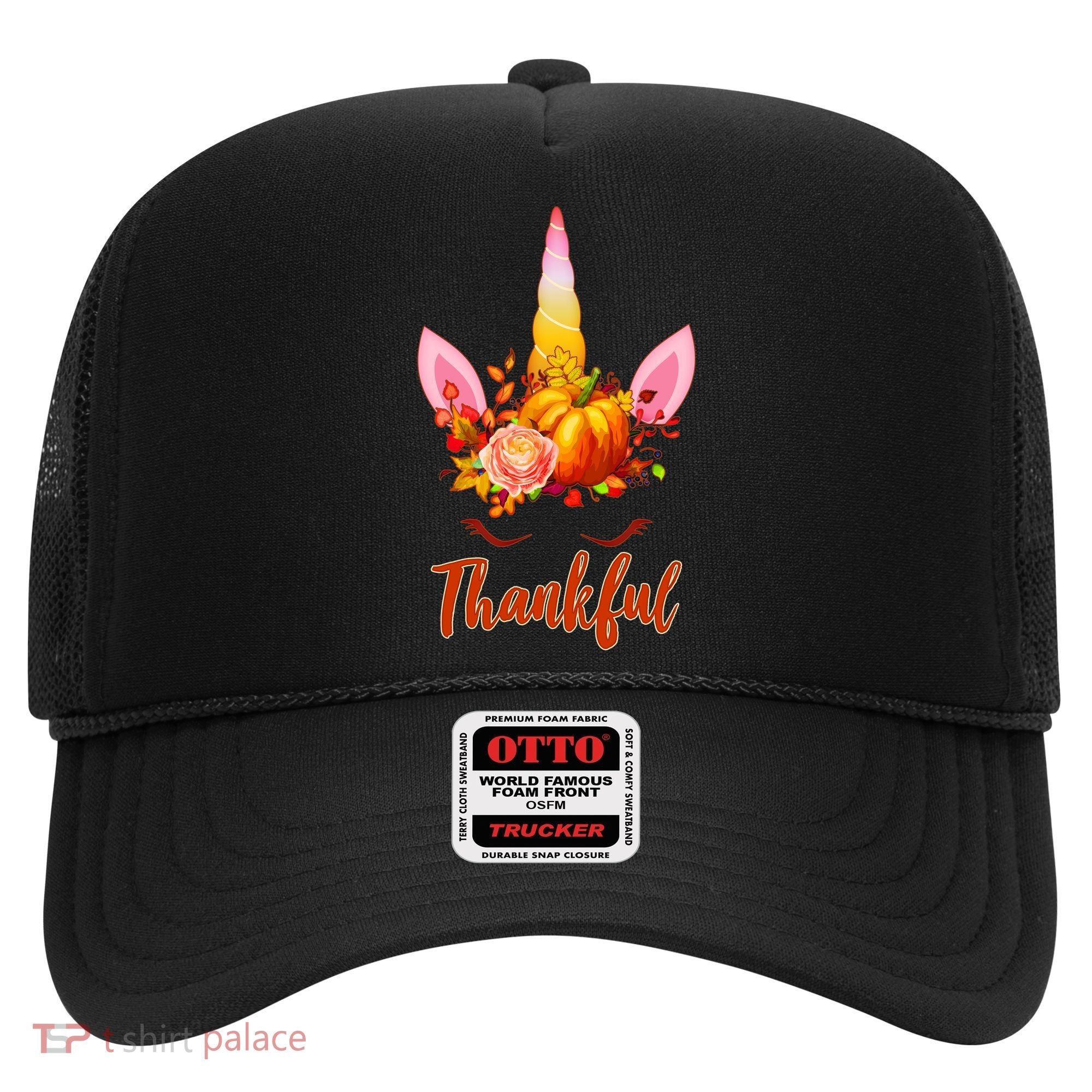 Thankful Unicorn Autumn Hat