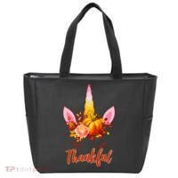 Thankful Unicorn Autumn Tote Bag thumb 0