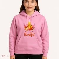 Thankful Unicorn Autumn Hoodie thumb 5