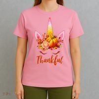 Thankful Unicorn Autumn T-Shirt thumb 4