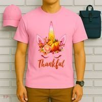 Thankful Unicorn Autumn T-Shirt thumb 6