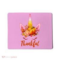 Thankful Unicorn Autumn Mousepad thumb 0