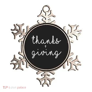 Thanks Plus Giving Cute Thanksgiving Ornament
