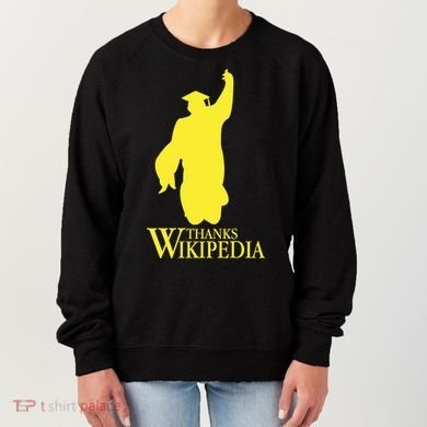 Thanks Wikipedia Women's Sweatshirt