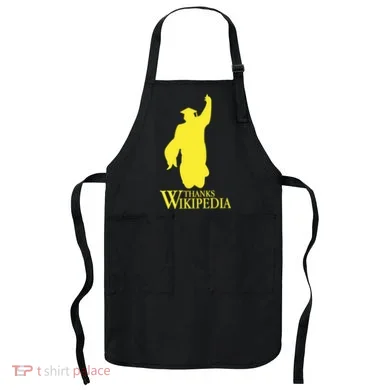 Thanks Wikipedia Apron
