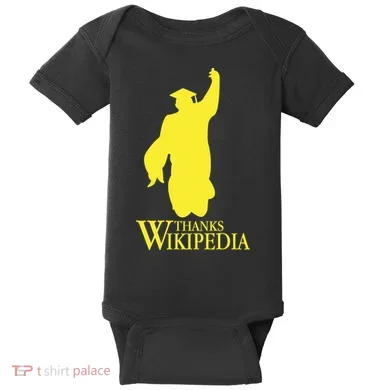 Thanks Wikipedia Baby Bodysuit
