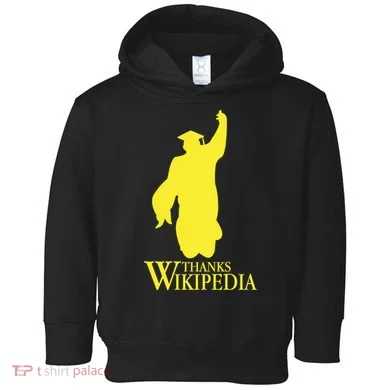 Thanks Wikipedia Toddler Hoodie