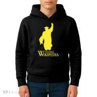 Thanks Wikipedia Kids Hoodie thumb 4