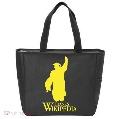 Thanks Wikipedia Tote Bag
