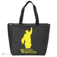 Thanks Wikipedia Tote Bag thumb 0