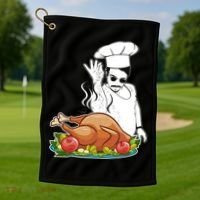 Thanksgiving  Turkey BAE Golf Towel thumb 1