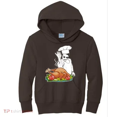 Thanksgiving Turkey BAE Kids Hoodie