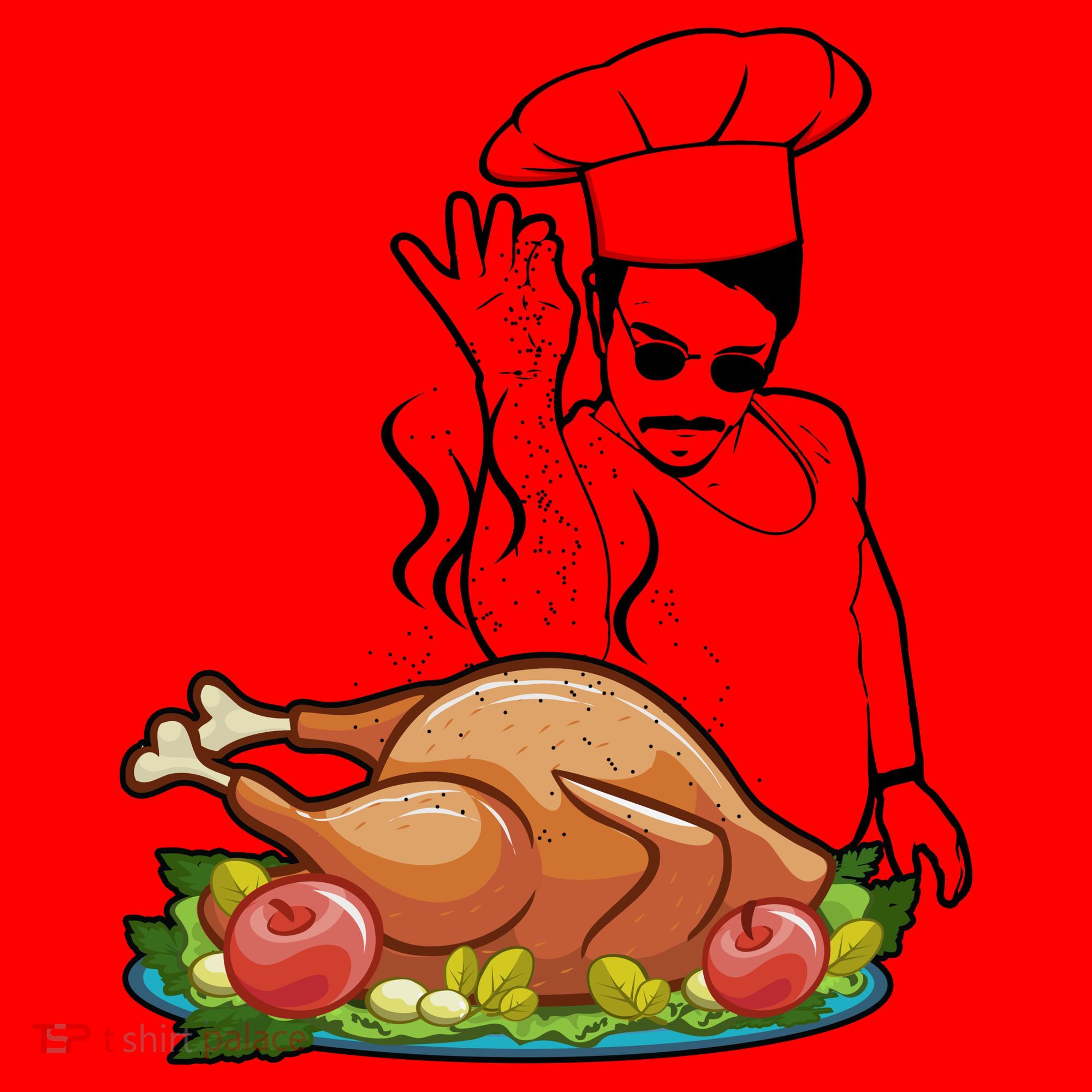 Thanksgiving  Turkey BAE Santa Hat