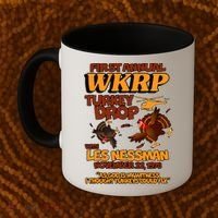 Thanksgiving 1st Annual WKRP Turkey Drop Coffee Mug thumb 2