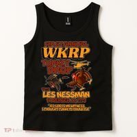 Thanksgiving 1st Annual WKRP Turkey Drop Tank Top thumb 2
