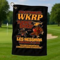 Thanksgiving 1st Annual WKRP Turkey Drop Golf Towel thumb 1