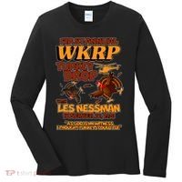 Thanksgiving 1st Annual WKRP Turkey Drop Women's Long Sleeve Shirt thumb 0