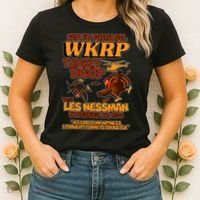 Thanksgiving 1st Annual WKRP Turkey Drop Women's T-Shirt thumb 2