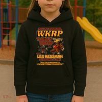 Thanksgiving 1st Annual WKRP Turkey Drop Kids Hoodie thumb 3