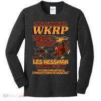 Thanksgiving 1st Annual WKRP Turkey Drop Kids Long Sleeve Shirt thumb 0