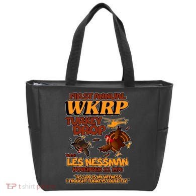 Thanksgiving 1st Annual WKRP Turkey Drop Tote Bag