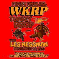 Thanksgiving 1st Annual WKRP Turkey Drop Santa Hat thumb 1