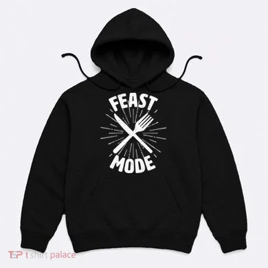 Thanksgiving And Christmas Feast Mode Hoodie