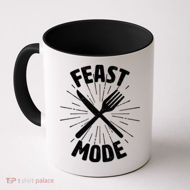 Thanksgiving And Christmas Feast Mode Coffee Mug