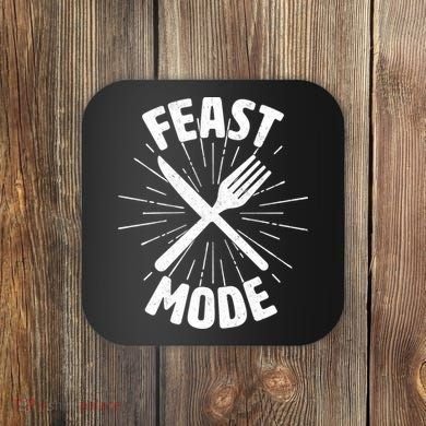 Thanksgiving And Christmas Feast Mode Coaster