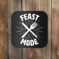 Thanksgiving And Christmas Feast Mode Coaster thumb 0