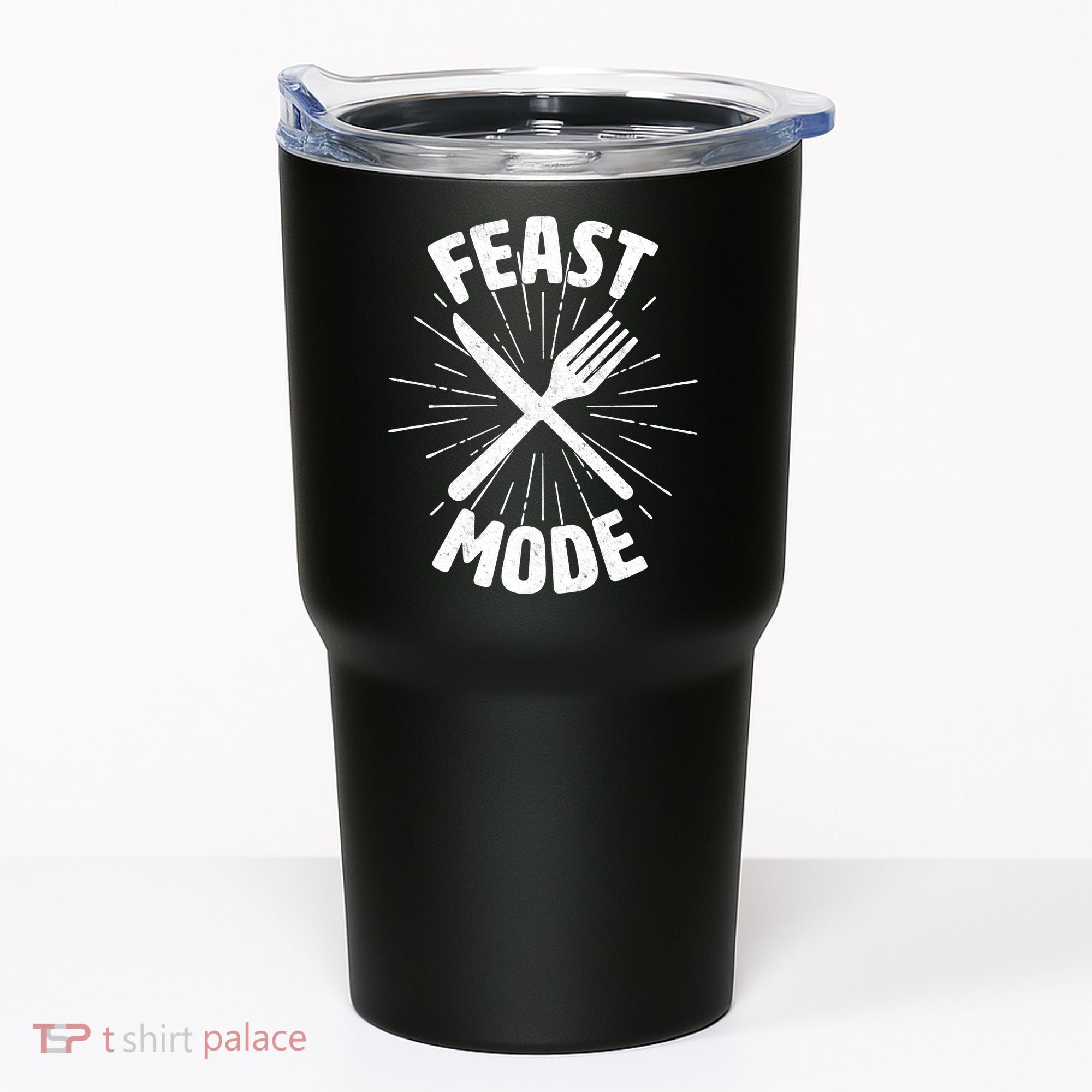 Thanksgiving And Christmas Feast Mode Tumbler