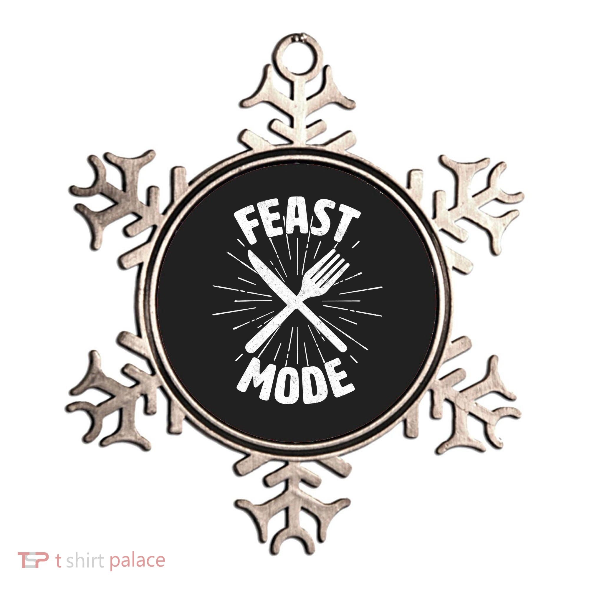 Thanksgiving And Christmas Feast Mode Ornament