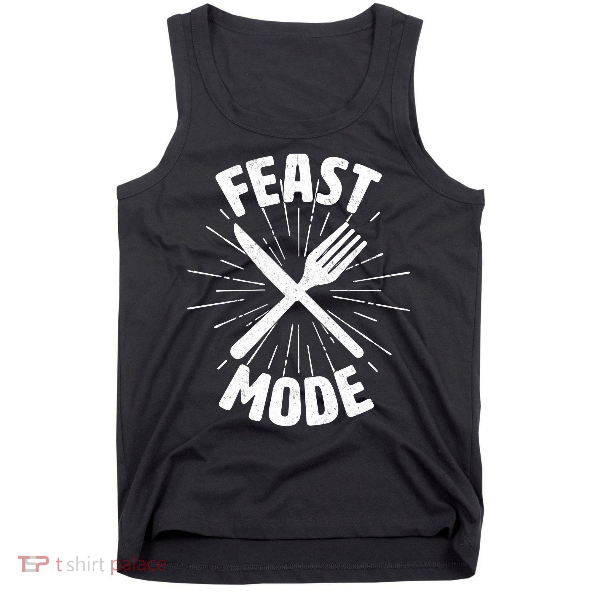 Thanksgiving And Christmas Feast Mode Tank Top