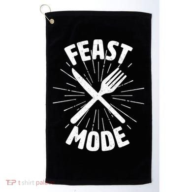 Thanksgiving And Christmas Feast Mode Golf Towel