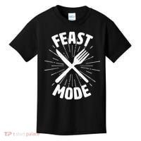 Thanksgiving And Christmas Feast Mode Kids T-Shirt thumb 0