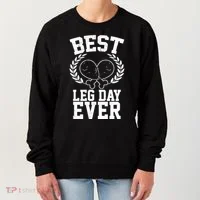 Thanksgiving Best Leg Day Ever Women's Sweatshirt thumb 0