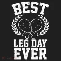 Thanksgiving Best Leg Day Ever Women's Sweatshirt thumb 2