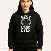 Thanksgiving Best Leg Day Ever Hoodie thumb 5