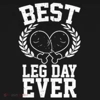 Thanksgiving Best Leg Day Ever Bucket Hat thumb 4