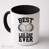 Thanksgiving Best Leg Day Ever Coffee Mug thumb 0