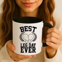 Thanksgiving Best Leg Day Ever Coffee Mug thumb 3