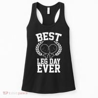 Thanksgiving Best Leg Day Ever Women's Tank Top thumb 0