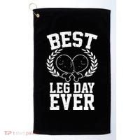 Thanksgiving Best Leg Day Ever Golf Towel thumb 0