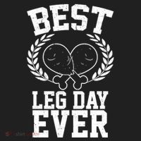 Thanksgiving Best Leg Day Ever Golf Towel thumb 3