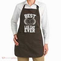 Thanksgiving Best Leg Day Ever Apron thumb 2