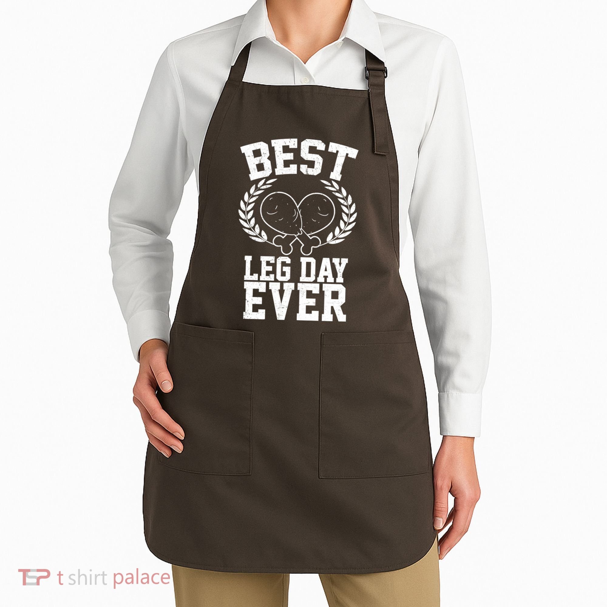 Thanksgiving Best Leg Day Ever Apron